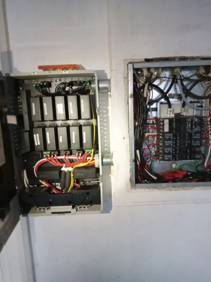 Electrical panel upgrade completed for Electrical Inspection in Tillamook